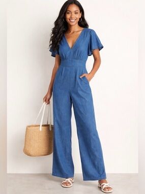 Old Navy Denim Jumpsuit